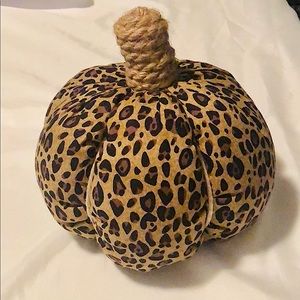 Decorative Leopard Fabric Pumpkin 🎃